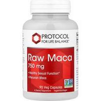 Protocol for Life Balance, Neapdorota Maca, 750 mg, 90 daržovių kapsulių