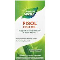 Nature's Way, Fisol® žuvų taukai, 180 minkštųjų kapsulių