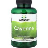 Swanson Vitamins, Kajenas, 450 mg, 300 kapsulių