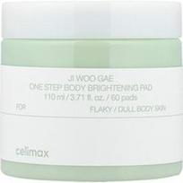 Celimax, odą skaistinantys kūno diskeliai „Ji Woo Gae, One Step Body Brightening Pad“, 60 diskelių, 110 ml