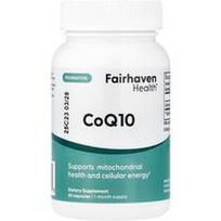 Fairhaven Health, Kofermentas Q10, 60 kapsulių (100 mg vienoje kapsulėje)