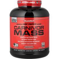MuscleMeds, Carnivor™ Mass, anabolinis jautienos baltymų kaupiklis su šokoladiniu glaistu, 2646 g