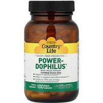 Country Life, „Power-Dophilus®“, 100 veganiškų kapsulių