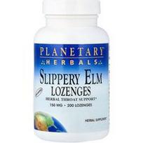 Planetary Herbals, Slidžios guobos pastilės, be skonio, 150 mg, 200 pastilių
