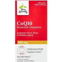Terry Naturally, Kofermentas Q10, bioaktyvus ubichinolis, 60 minkštųjų kapsulių