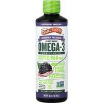 Barlean's, „Seriously Delicious®“, augalinės kilmės omega-3 iš linų sėmenų aliejaus, gervuogių kokteilis, 454 g