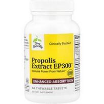 Terry Naturally, Propolio ekstraktas EP300™, 60 kramtomųjų tablečių (100 mg vienoje tabletėje)