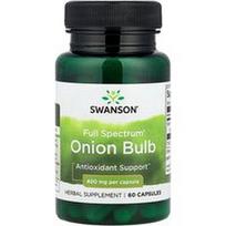 Swanson Vitamins, Viso spektro® svogūnų svogūnėlis, 400 mg, 60 kapsulių