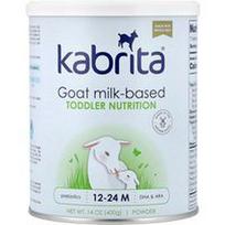 Kabrita, Ožkos pieno pagrindu pagaminta mažylio formulė su geležimi, 14 uncijų (400 g) milteliai