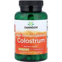 Swanson Vitamins, Didelės imunoglobulino koncentracijos priešpienis, 120 kapsulių (500 mg vienoje kapsulėje)