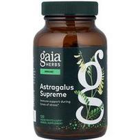 Gaia Herbs, Astragalus Supreme, 120 skystų fitokapsulių® (650 mg vienoje kapsulėje)