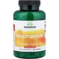 Swanson Vitamins, Niacinamidas, 250 mg, 250 kapsulių