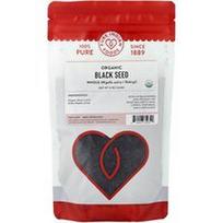 Pure Indian Foods, Ekologiškos juodosios sėklos, sveikos, 8 uncijos (226 g)