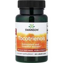 Swanson Vitamins, Tokotrienoliai, dvigubo stiprumo, 100 mg, 60 skysčių dangteliai