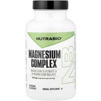 NutraBio, Magnio kompleksas, 120 kapsulių (100 mg vienoje kapsulėje)