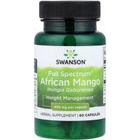 Swanson Vitamins, Viso spektro® afrikietiškas mangas, 400 mg, 60 kapsulių