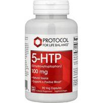 Protocol for Life Balance, 5-HTP, 100 mg, 90 vegetariškų kapsulių