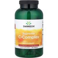 Swanson Vitamins, Supreme C-Complex su citrusiniais bioflavonoidais ir rutinu, 250 tablečių