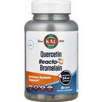 KAL, Kvercetinas Reacta-C® bromelainas, 60 tablečių