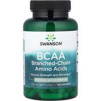 Swanson Vitamins, BCAA, 100 kapsulių