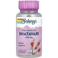Solaray, Vital ekstraktai, Shatavari, 500 mg, 60 VegCaps
