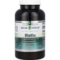 Amazing Nutrition, Biotinas, 10 000 mcg, 400 daržovių kapsulių