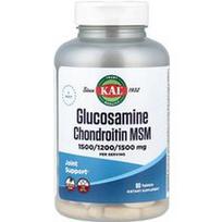 KAL, Gliukozaminas Chondroitinas MSM, 90 tablečių
