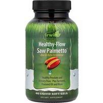 Irwin Naturals, „Healthy-Flow Saw Palmetto™“, 60 skystų minkštųjų kapsulių