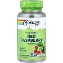 Solaray, Tikros žolelės, Raudonosios avietės, 400 mg, 100 VegCaps