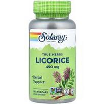 Solaray, Saldymedis, 450 mg, 100 daržovių kapsulių