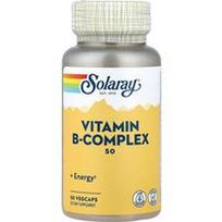Solaray, Vitamino B kompleksas, 50 daržovių kapsulių