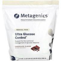Metagenics, Ultra gliukozės kontrolė®, medicininis maistas, šokoladas, 56.09 oz (1,590 g)