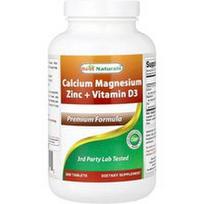 Best Naturals, Kalcis Magnis Cinkas + Vitaminas D3, 300 tablečių