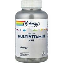 Solaray, „Spectro™“ multivitaminai, vyrams, 120 kapsulių