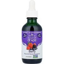 SweetLeaf Stevia, Saldūs lašai, uogų skonio, 60 ml