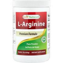 Best Naturals, L-argininas, 454 g (1 svaras)