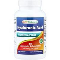 Best Naturals, Hialurono rūgštis su gliukozaminu ir chondroitinu, 120 kapsulių