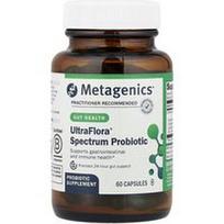 Metagenics, UltraFlora® Spectrum probiotikas, 30 milijardų KSV, 60 kapsulių