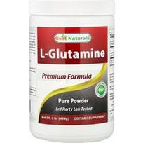 Best Naturals, L-glutaminas, 1 svaras (454 g)