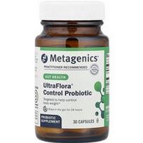 Metagenics, UltraFlora® Control probiotikas, 113,1 mg (10 milijardų KSV), 30 kapsulių