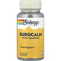 Solaray, „Eurocalm™“ su valerijonais, 60 daržovių kapsulių