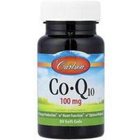 Carlson, CoQ10, 100 mg, 30 minkštųjų kapsulių