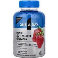One-A-Day, Vyrams nuo 50 metų skirti daugiafunkciniai guminukai, 110 guminukų