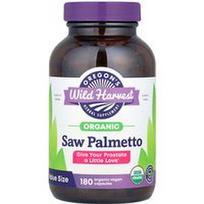 Oregon's Wild Harvest, Saw Palmetto, 180 ekologiškų veganiškų kapsulių (585 mg vienoje kapsulėje)