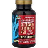 NaturesPlus, „Advanced Therapeutics“, gliukozamino ir chondroitino MSM „Ultra Rx-Joint®“, 120 tablečių