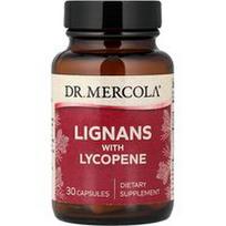 Dr. Mercola, Lignanai su likopenu, 30 kapsulių