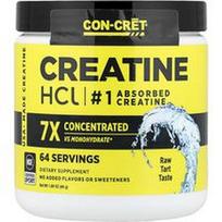 Con-Cret, Patentuotas kreatino HCl, žalias be skonio, 1.7 uncijos (48 g)
