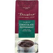 Teeccino, Ekologiška cikorijos žolelių kava, šokoladinė pipirmėtė, šviesiai skrudinta, be kofeino, 11 oz (312 g)