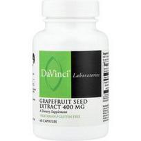 DaVinci Laboratories, Greipfrutų sėklų ekstraktas, 400 mg, 60 kapsulių