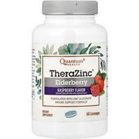 Quantum Health, TheraZinc®, šeivamedžio uogų ir aviečių skonio, 60 pastilių